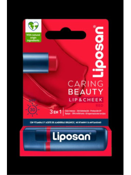Liposan nivea caring beauty red