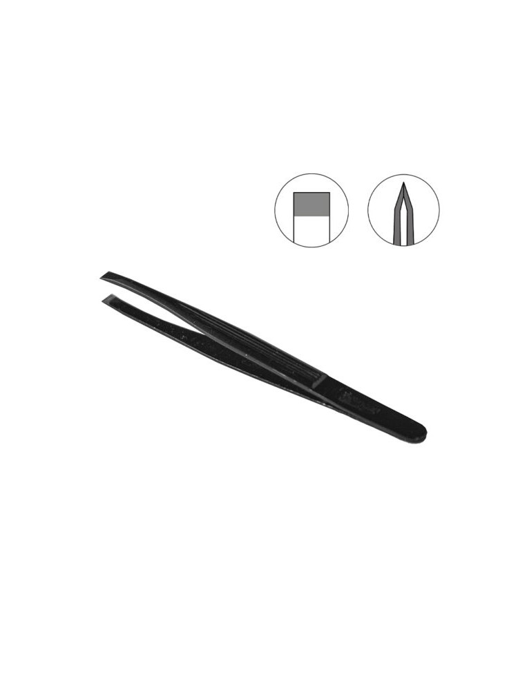 Disna pinza depilar negra he-21,6n