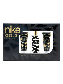 Nike gold edit man edt 100ml+gel 75+aft 75