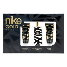 Nike gold edit man edt 100ml+gel 75+aft 75