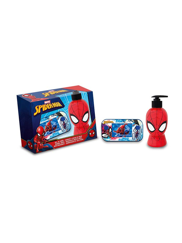 Spiderman est dosif 300ml+juego agua r2558