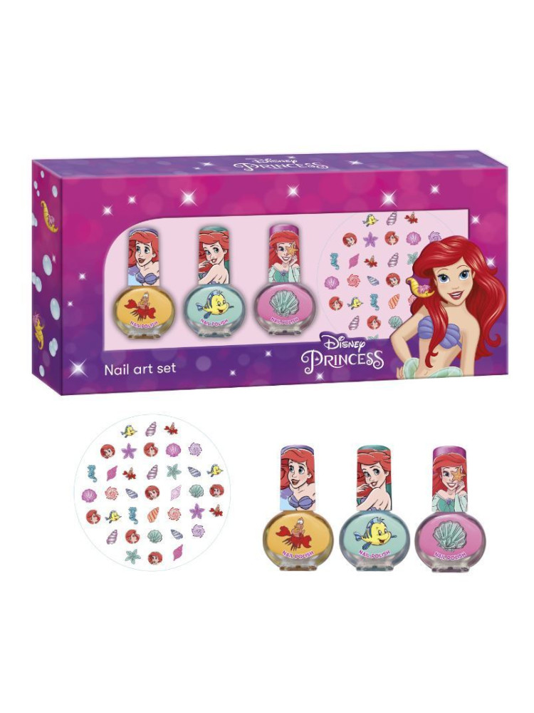 Princess disney set uñas sirenita r-1669