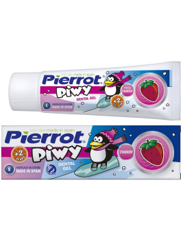 Pierrot gel dental infantil piwi fresa 75ml
