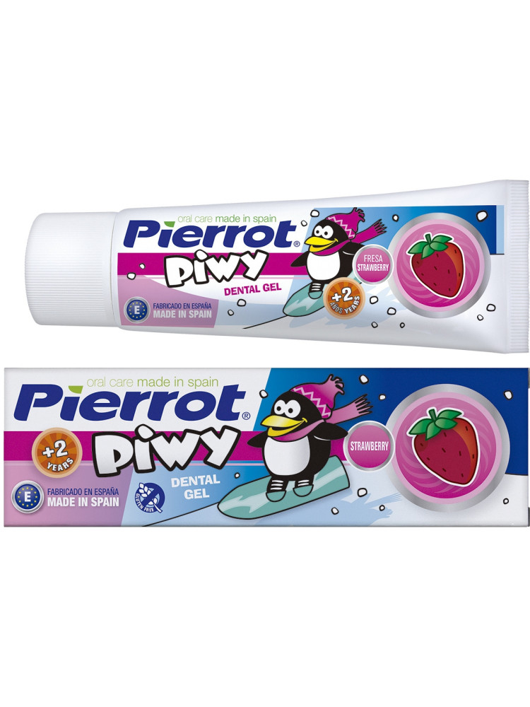 Pierrot gel dental infantil piwi fresa 75ml