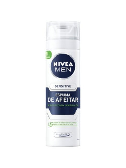 Nivea espuma afeitar sensitive spray 200+50ml