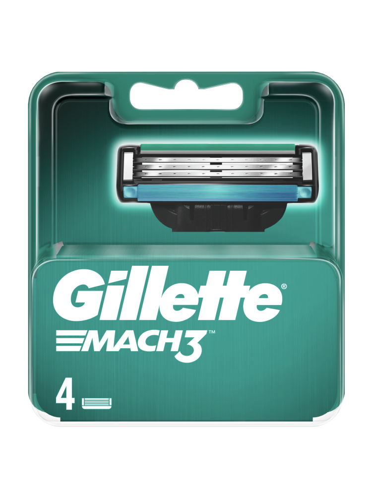 Gillette recambio mach-3 4 unidades