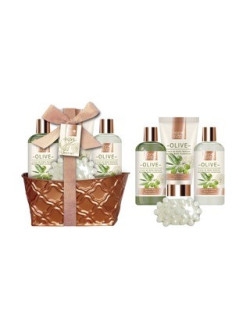 Bon-matin cesta baño nat met cobr oliv2863