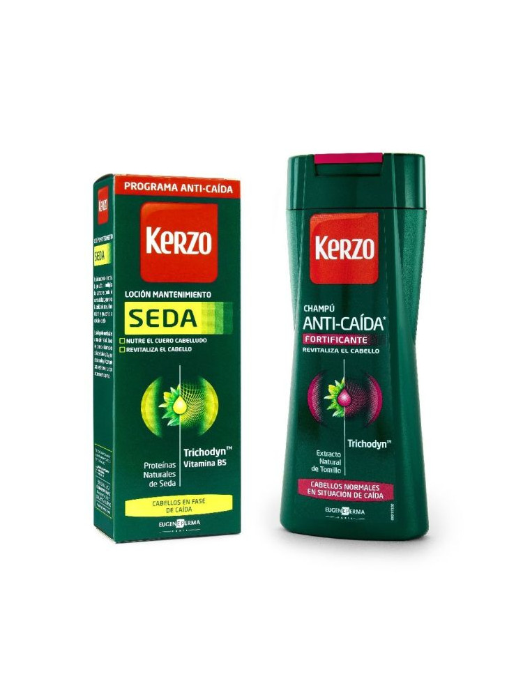 Pack locion kerzo seda 150ml+ champu 250ml