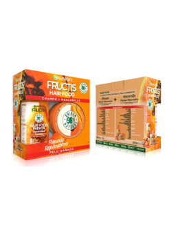 Fructis hair food ch 350 papaya+masc 390ml