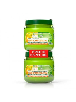 Fructis mascarilla 300ml liso brillo duplo