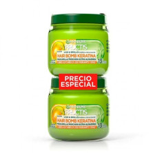 Fructis mascarilla 300ml liso brillo duplo