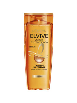 Elvive champu 370 ml aceite extr cab seco