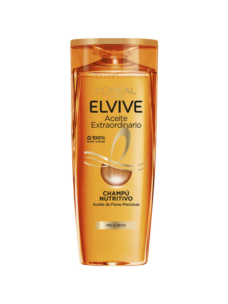 Elvive champu 370 ml aceite extr cab seco