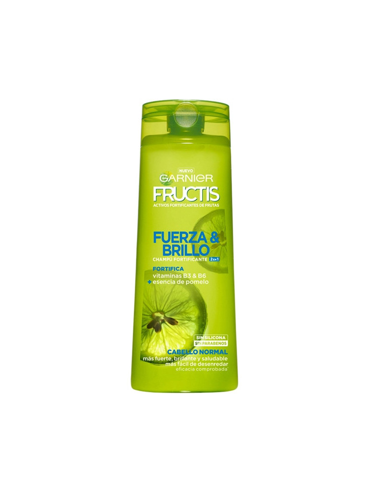 Fructis champu 2 en 1 nor fza/brillo 360ml