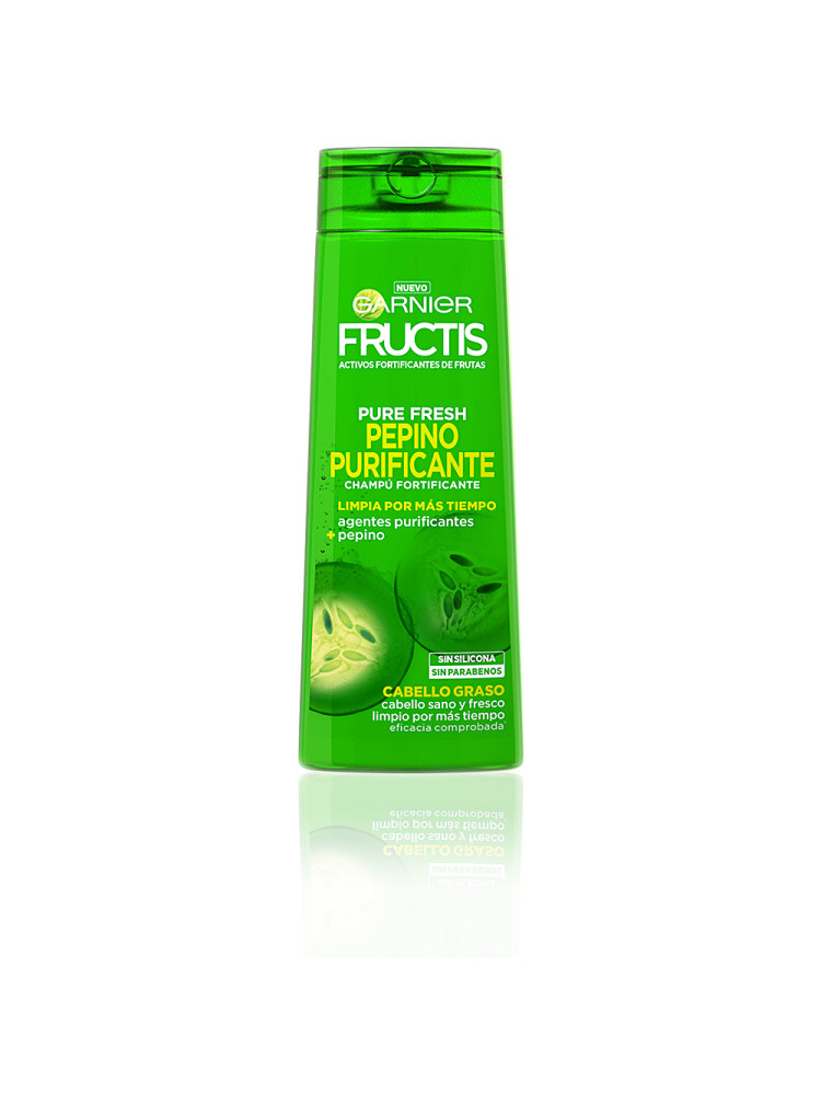 Fructis ch pure fresh pepino 360ml c graso