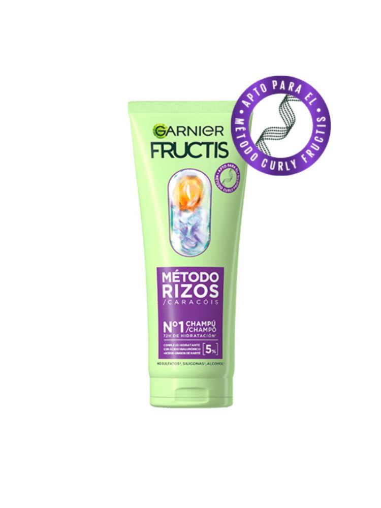 Fructis champu 200ml metodo rizos