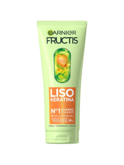 Fructis champu 200ml liso keratina