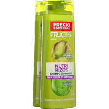 Fructis champu nutri rizos 380 ml duplo