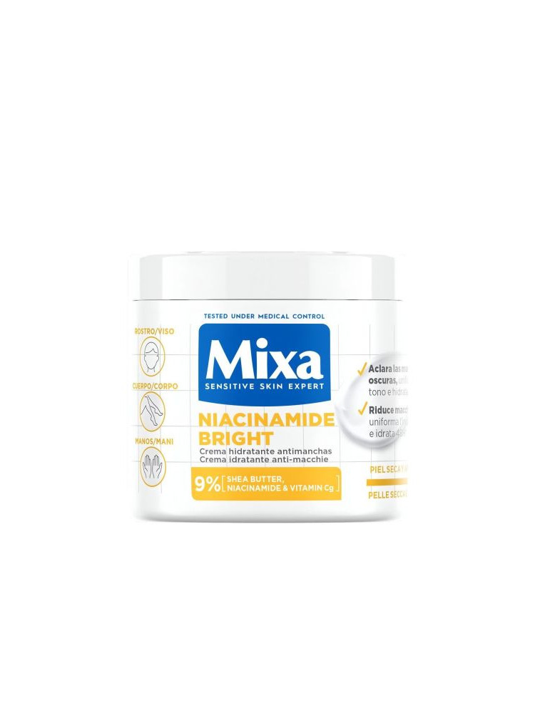 Mixa crema niacinamide tarro 400ml