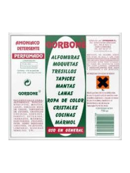 Gorbone amoniaco det perfumado 750 ml