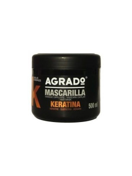 Agrado mascarilla capilar keratina 500 ml