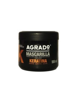 Agrado mascarilla capilar keratina 500 ml