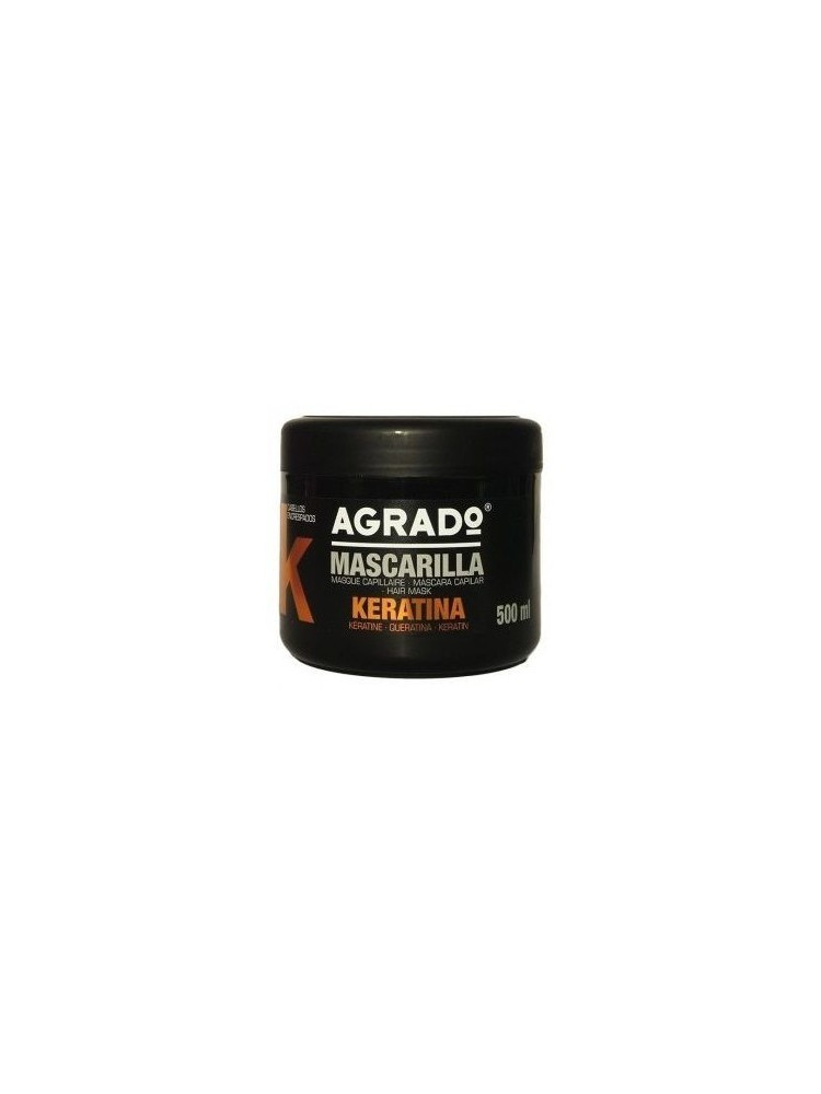 Agrado mascarilla capilar keratina 500 ml