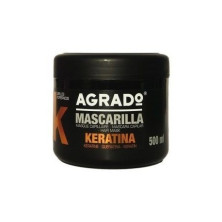 Agrado mascarilla capilar keratina 500 ml