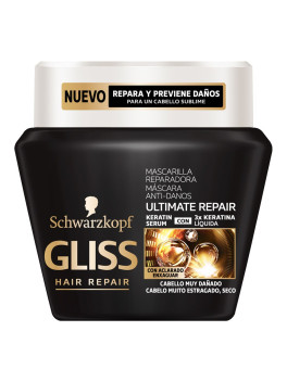 Gliss mascarilla 400 mlultra repair