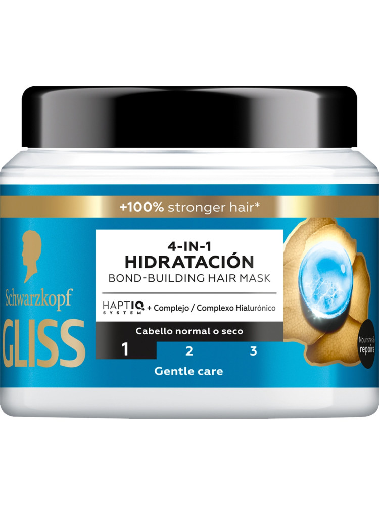 Gliss mascarilla 400 mlaqua revive