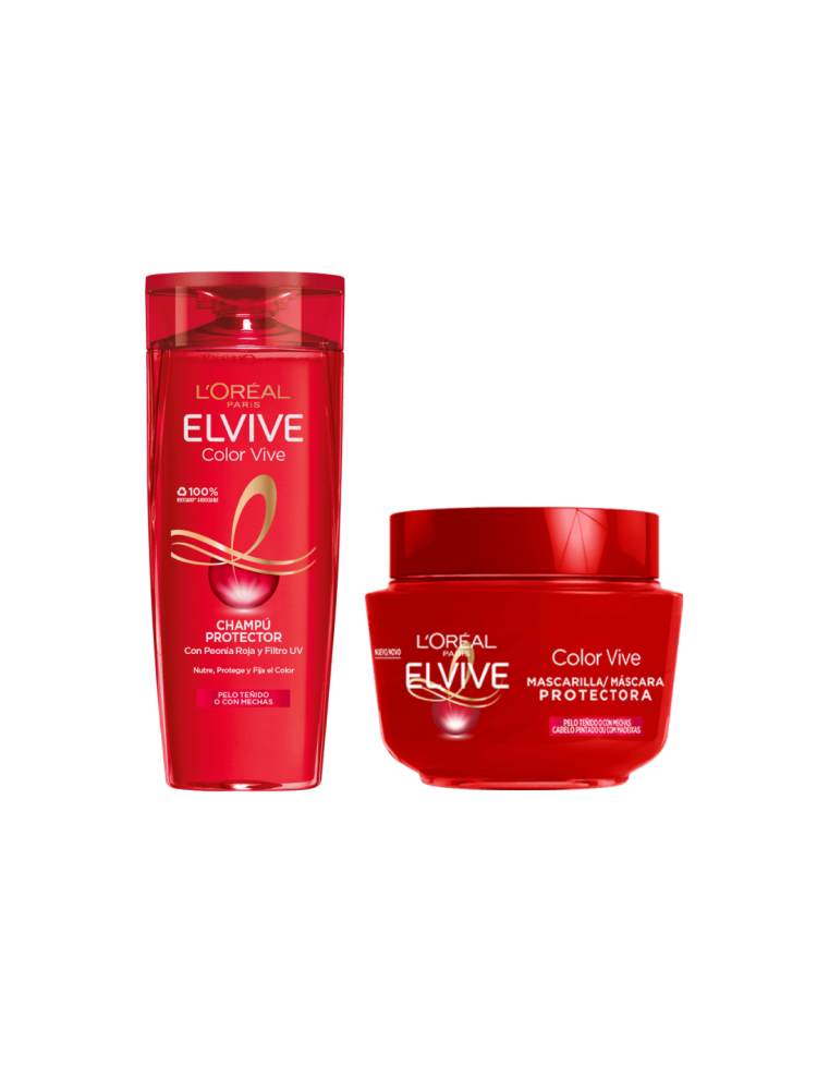 Masc elvive ta 300 ml teñido+champu 250ml