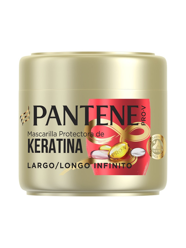 Pantene mascarilla 300 ml largo infinito