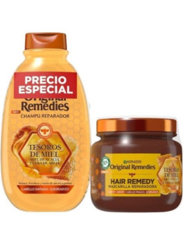 Orig remed masc tesoros miel 340+champ 250