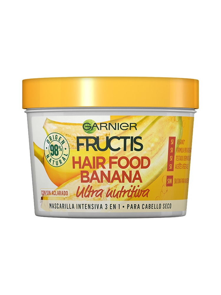 Mascarilla fructis hair food 390 ml banana