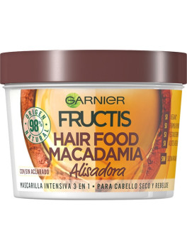 Mascarilla fructis hair food 390ml macadam