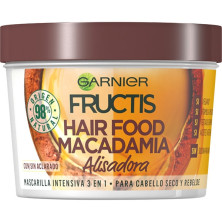 Mascarilla fructis hair food 390ml macadam