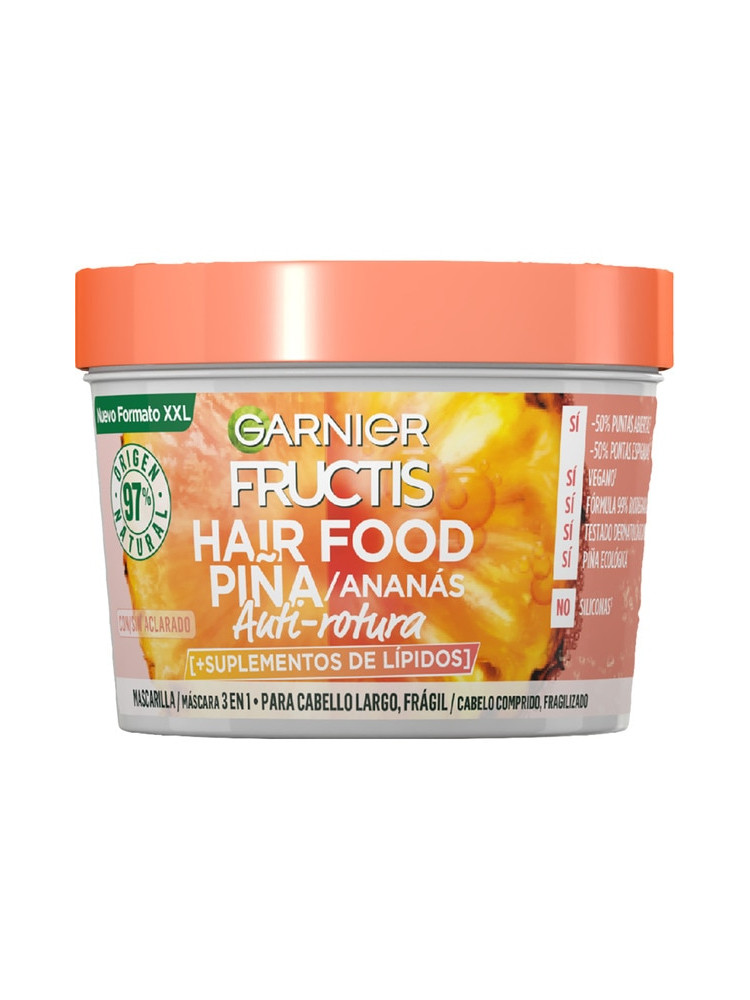 Fructis mascarilla hair food 390 ml piña