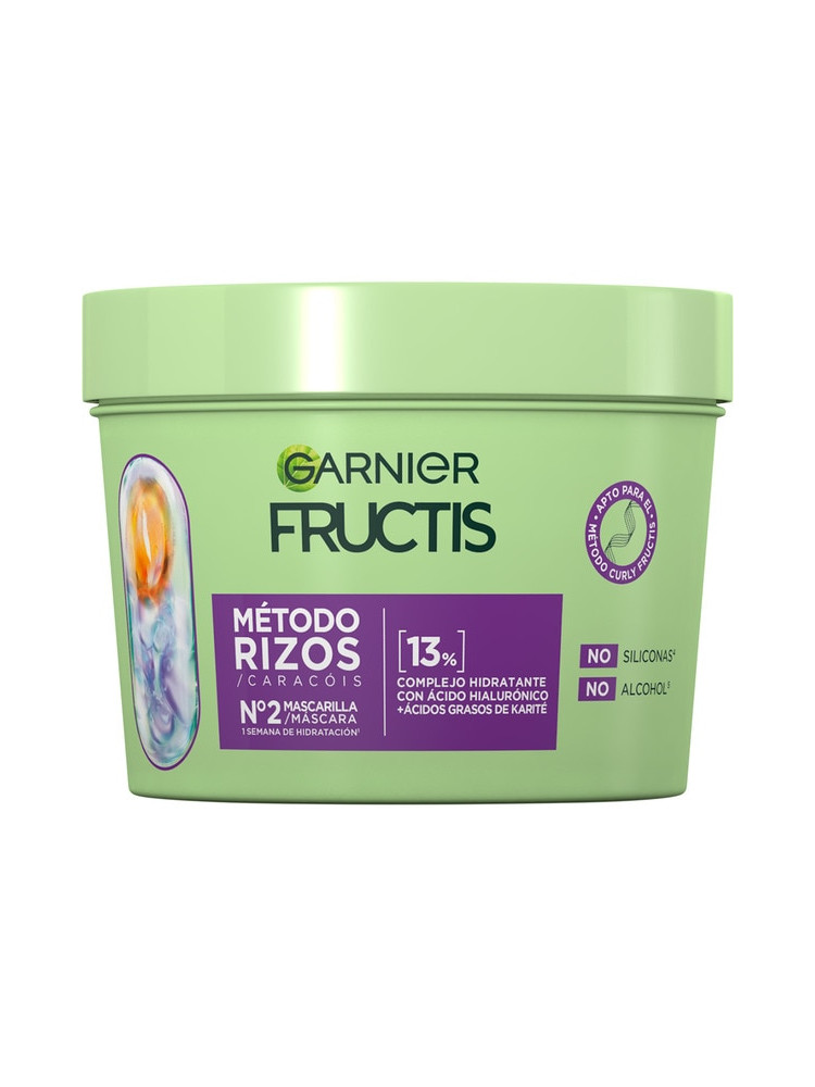 Fructis mascarilla 370ml metodo rizos
