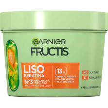 Fructis mascarilla 370ml liso keratina