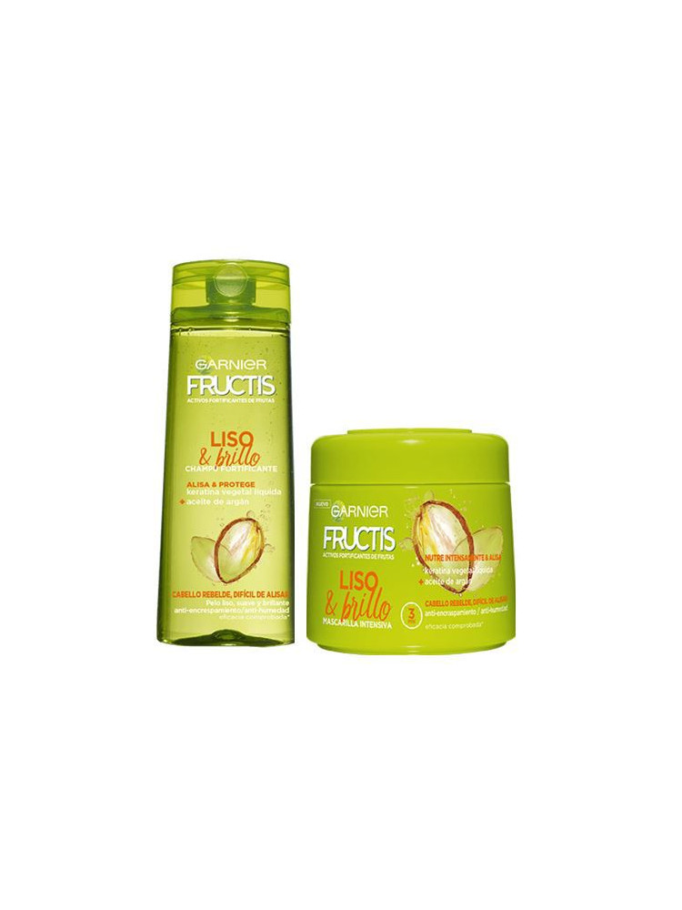 Masc fructis 300ml liso brillo+champu 250m