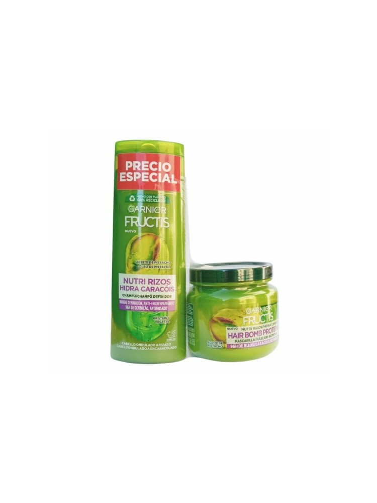 Fructis masc 320ml hidra rizos+champu 250