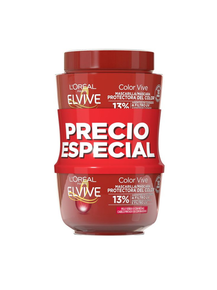 Mascarilla elvive tarro 300 ml teñido