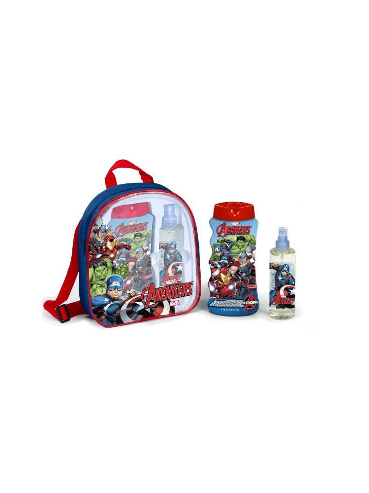 Avengers mochila col 125 ml+gel 475 r-2551