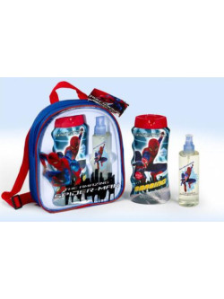 Mochila spiderman+colonia+gel r-2518