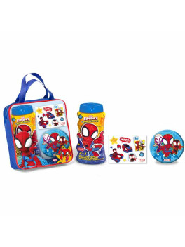 Spiderman bolsa gel-ch+esponj+tatuaj r2555