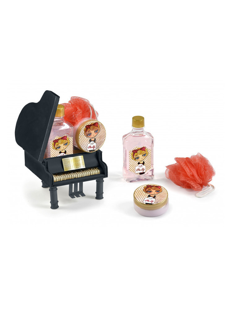 Bon-matin cesta baño piano 3 piezas