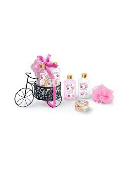 Bon-matin cesta baño triciclo de metal