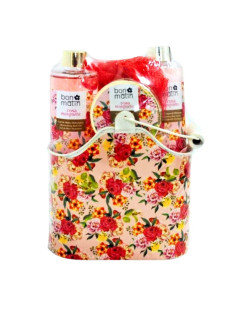 Bon-matin cesta baño rosa mosqueta r2857