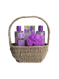 Set baño cesta con asa pok1848