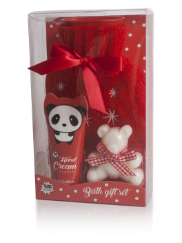 Set baño bolsa agua-cr manos-jabon pok1600